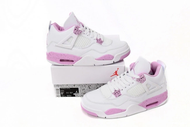 Jordan Retro Pink 4 CT8527-116 White 1014